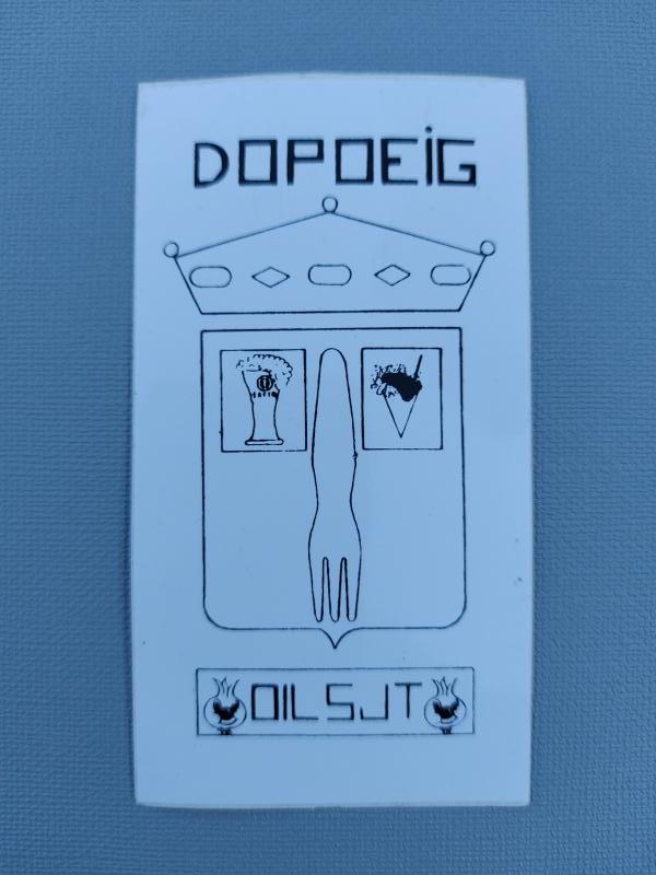 Sticker Dopoeig - Foto 1